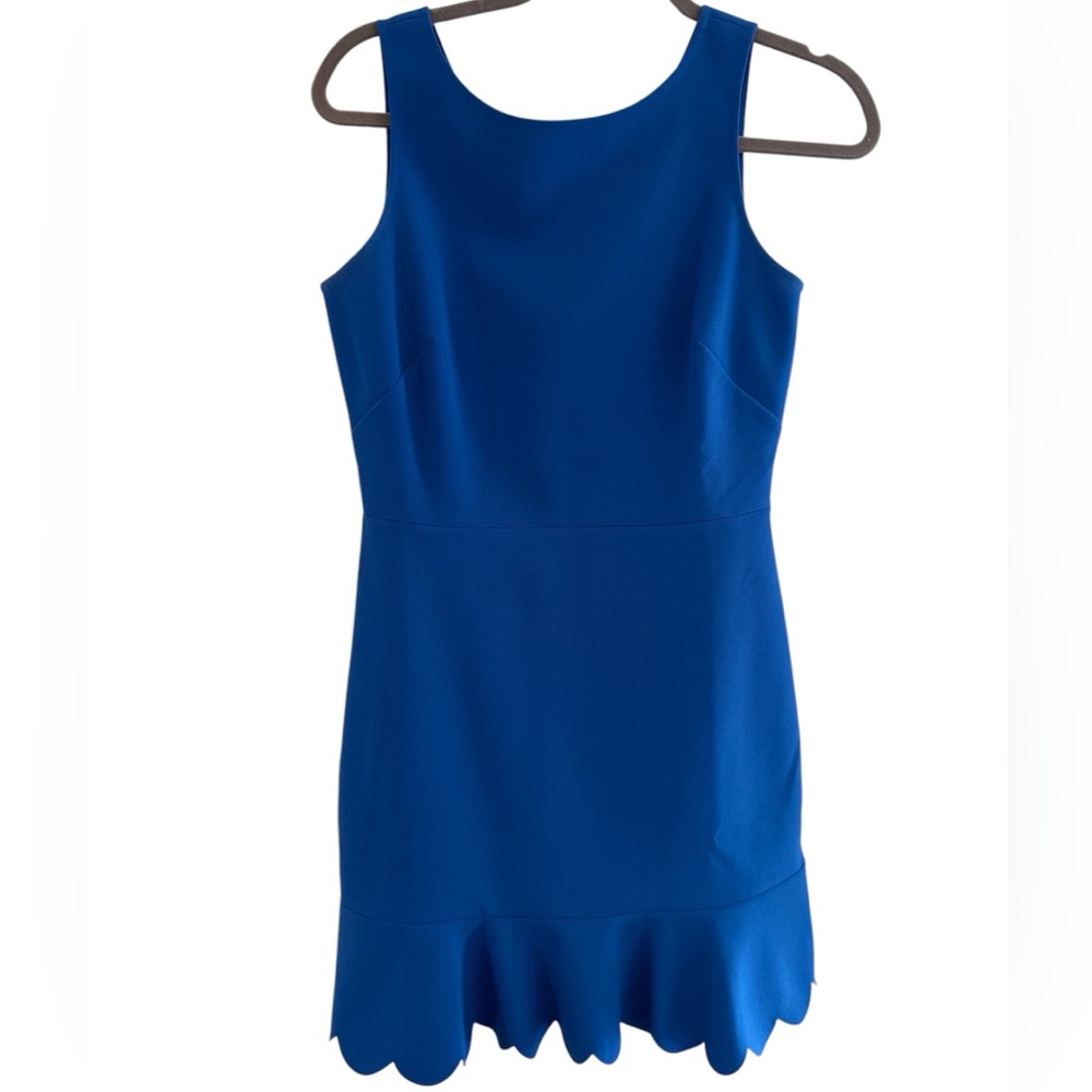 Elegant Blue Sleeveless Dress